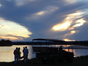 Game Drive Sunset