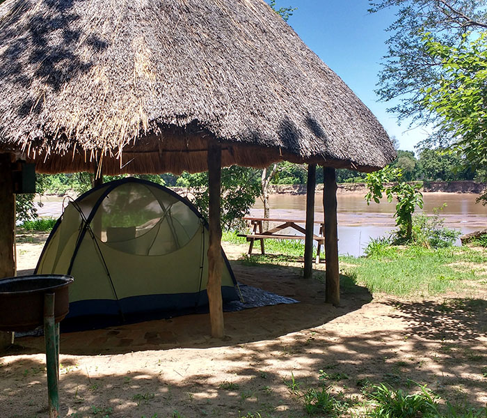 Camping Luangwa River