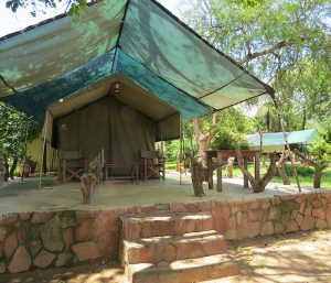 Safari Accommodation South Luangwa River Tent Veranda