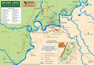 South Luangwa National Park Map