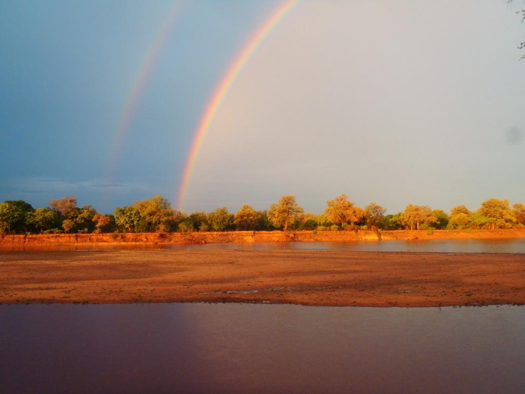 Rainbow Luangwa River Zambia