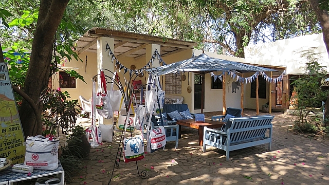 Tribal Textiles Courtyard Cafe