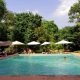 The refreshing pool at Croc Valley Camp
